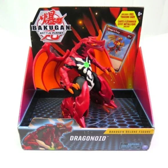 NEW Bakugan Dragonoid Deluxe Figure with Card - Picture 2 of 3